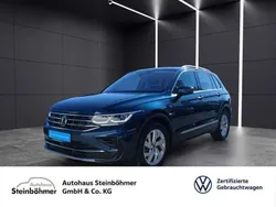 Night blue (blau) Gebraucht 2021 VW Tiguan Elegance SUV | 28.435 € (Guter Preis)