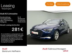 Navarrablau metallic Gebraucht 2024 Audi A3 Advanced Plus Limousine | 30.499 € (Superpreis)