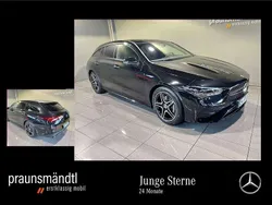 Lack kosmosschwarz Gebraucht 2025 Mercedes CLA180 AMG Limousine | 39.900 € (Fairer Preis)