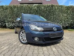 Bluegraphit perleffekt Gebraucht 2010 VW Golf VI Highline Kombi | 4.998 € (Guter Preis)