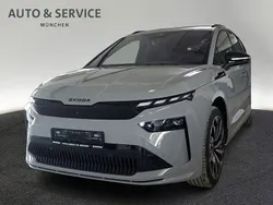Grau Gebraucht 2025 Skoda Enyaq iV SportLine SUV | 54.960 € (Teuer)