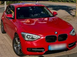 Rot Gebraucht 2012 BMW 120 Sport Line Kleinwagen | 9.500 €