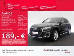 Mythosschwarz metallic Gebraucht 2022 Audi Q5 S-Line SUV | 36.555 € (Guter Preis)