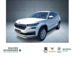 Moonweiss metallic Gebraucht 2023 Skoda Kodiaq Style SUV | 33.850 € (Fairer Preis)