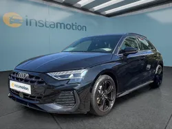 Schwarz Gebraucht 2024 Audi A3 S-Line Limousine | 33.649 € (Fairer Preis)
