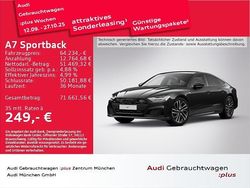 Schwarz Gebraucht 2024 Audi A7 Sportback S-Line Kleinwagen | 64.234 € (Fairer Preis)