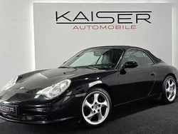 Schwarz Gebraucht 2002 Porsche 911 Carrera Cabriolet Cabrio | 34.990 € (Fairer Preis)