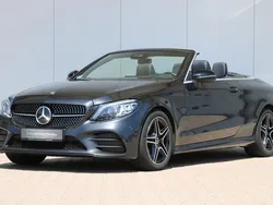Grau Gebraucht 2021 Mercedes C300 AMG line Cabrio | 42.444 € (Fairer Preis)