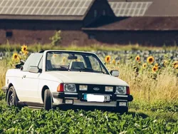 Weiß Gebraucht 1984 Ford Escort Cabriolet Cabrio | 6.999 €