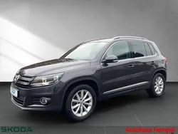 Kryptongrau metallic (metallic) Gebraucht 2016 VW Tiguan Sport SUV | 14.490 € (Fairer Preis)