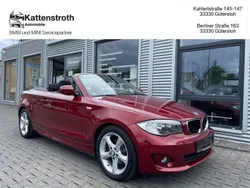 Vermilionrot (metallic) Gebraucht 2011 BMW 118 Cabriolet Advantage Cabrio | 9.490 € (Fairer Preis)