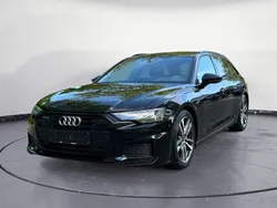 Mythosschwarz metallic Gebraucht 2023 Audi A6 Sport Kombi | 46.930 € (Etwas zu teuer)