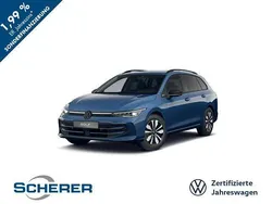 Anemonenblau metallic (metallic) Gebraucht 2024 VW Golf VIII Goal Kombi | 29.900 €