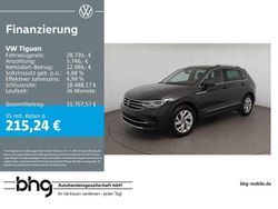 Grau Gebraucht 2022 VW Tiguan Elegance SUV | 28.730 € (Guter Preis)