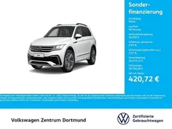 Pure white Gebraucht 2022 VW Tiguan R-line SUV | 36.999 € (Guter Preis)