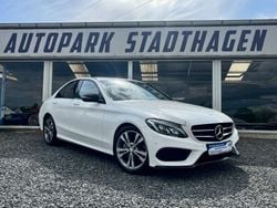 Weiß Gebraucht 2017 Mercedes C200 AMG line Limousine | 19.990 € (Fairer Preis)