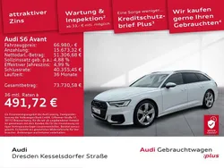 Gletscherweiß metallic Gebraucht 2024 Audi S6 Ambiente Kombi | 66.980 € (Guter Preis)