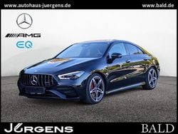 Schwarz kosmosschwarz metallic Gebraucht 2024 Mercedes CLA35 AMG AMG Coupé | 48.480 € (Fairer Preis)