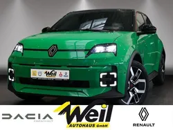 Schwarz (pop green!, black pearlschwarz metallic) Gebraucht 2025 Renault R5 Komfort Kleinwagen | 32.990 € (Fairer Preis)