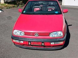 Rot Gebraucht 1996 VW Golf Cabriolet Cabrio | 1.100 € (Guter Preis)