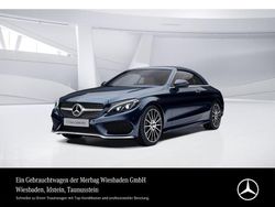 Blau Gebraucht 2018 Mercedes C300 AMG line Cabrio | 33.890 € (Fairer Preis)