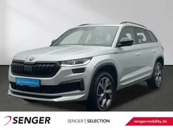 Silber Gebraucht 2022 Skoda Kodiaq SportLine SUV | 40.880 € (Etwas zu teuer)