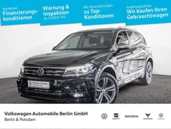 Deep black perleffekt Gebraucht 2021 VW Tiguan Allspace Highline SUV | 28.433 € (Superpreis)