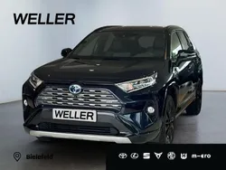 Blau Gebraucht 2022 Toyota RAV4 Hybrid Style SUV | 38.980 € (Etwas zu teuer)