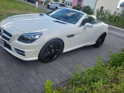Weiß Gebraucht 2014 Mercedes SLK350 AMG line Cabrio | 28.700 € (Teuer)