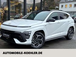 Sernity white (weiss) metallic Gebraucht 2024 Hyundai Kona N Line SUV | 33.990 €