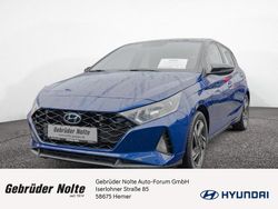 Blau / intense blue Gebraucht 2021 Hyundai i20 Intro Edition Kleinwagen | 14.650 € (Fairer Preis)