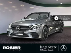 Grau / selenitgrau Gebraucht 2023 Mercedes C220 AMG line Cabrio | 50.990 €