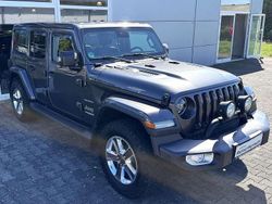 Granite crystal metallic Gebraucht 2021 Jeep Wrangler Unlimited Sahara SUV | 50.880 € (Etwas zu teuer)