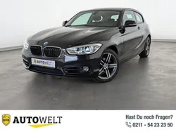 Schwarz Gebraucht 2017 BMW 118 Sport Line Kleinwagen | 14.260 € (Guter Preis)