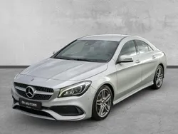 Polarsilber metalliclack Gebraucht 2018 Mercedes CLA200 AMG line Limousine | 18.970 € (Fairer Preis)