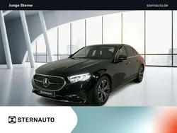 Metalliclack obsidianschwarz Gebraucht 2025 Mercedes E220 Avantgarde Limousine | 58.092 € (Etwas zu teuer)