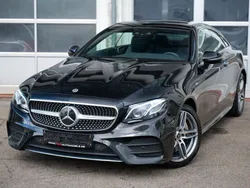 Obsidianschwarz metalliclack Gebraucht 2017 Mercedes E400 AMG line Coupé | 23.500 € (Fairer Preis)