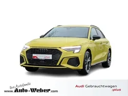 Pythongelb metallic Gebraucht 2024 Audi A3 Sportback e-tron S-Line Limousine | 45.970 €