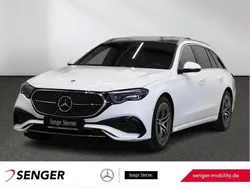 Weiß Gebraucht 2024 Mercedes E300 AMG Limousine | 58.590 € (Etwas zu teuer)