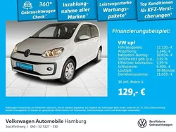 Pure white Gebraucht 2022 VW up! move up! Kleinwagen | 12.220 € (Fairer Preis)