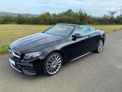 Schwarz Gebraucht 2018 Mercedes E300 AMG Cabrio | 49.999 € (Teuer)