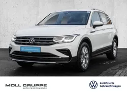 Pure white Gebraucht 2023 VW Tiguan Elegance SUV | 33.450 € (Guter Preis)