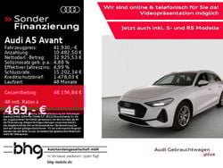 Gletscherweiß metallic Gebraucht 2025 Audi A5 Ambiente Coupé | 41.930 € (Guter Preis)