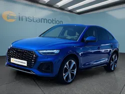 Blau Gebraucht 2022 Audi Q5 Sportback SUV | 44.999 € (Fairer Preis)