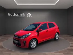 Shiny red metallic (metallic) Gebraucht 2021 Kia Picanto DREAM-TEAM Edition Kleinwagen | 11.890 € (Fairer Preis)