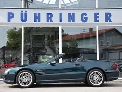 Grün Gebraucht 2002 Mercedes SL55 AMG AMG Cabrio | 29.900 € (Etwas zu teuer)