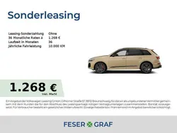 Sakhirgold metallic Neu 2025 Audi Q7 S-Line SUV | 104.198 € (Etwas zu teuer)