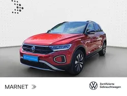 Kings red metallic/schwarz Gebraucht 2024 VW T-Roc Move SUV | 27.890 € (Guter Preis)