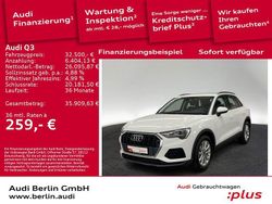 Arkonaweiß Gebraucht 2024 Audi Q3 Basis SUV | 32.100 € (Superpreis)