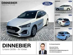 Frost weiss Gebraucht 2024 Ford Focus ST-Line X Kombi | 27.490 € (Guter Preis)